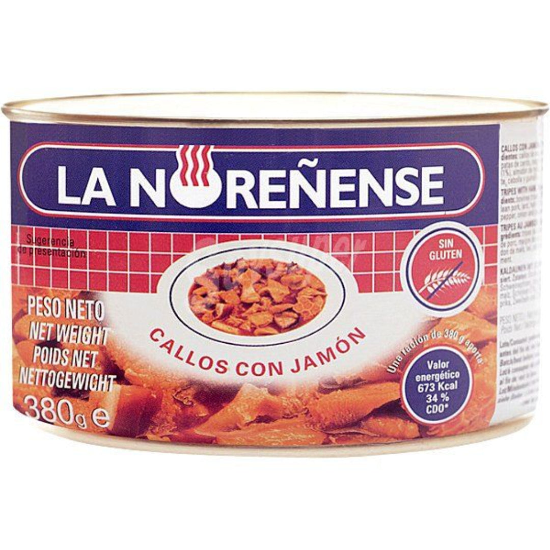 CALLOS C/JAMON NOREÑENSE 380GR PRODUCTOS NOREÑENSES, S.L.