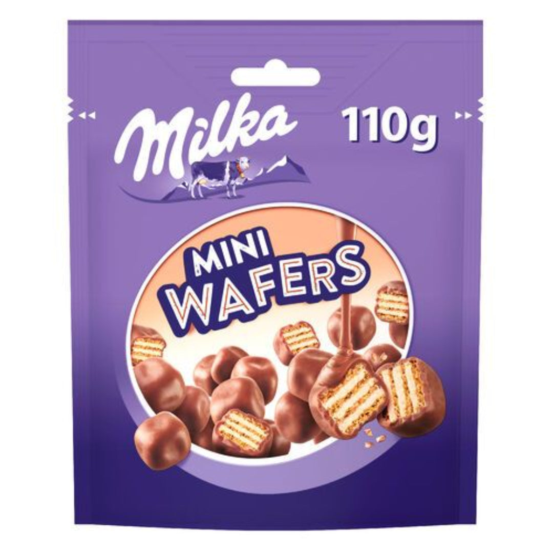 MILKA MINI WAFERS 110G. EXCLUSIVAS GONDI, S.L.