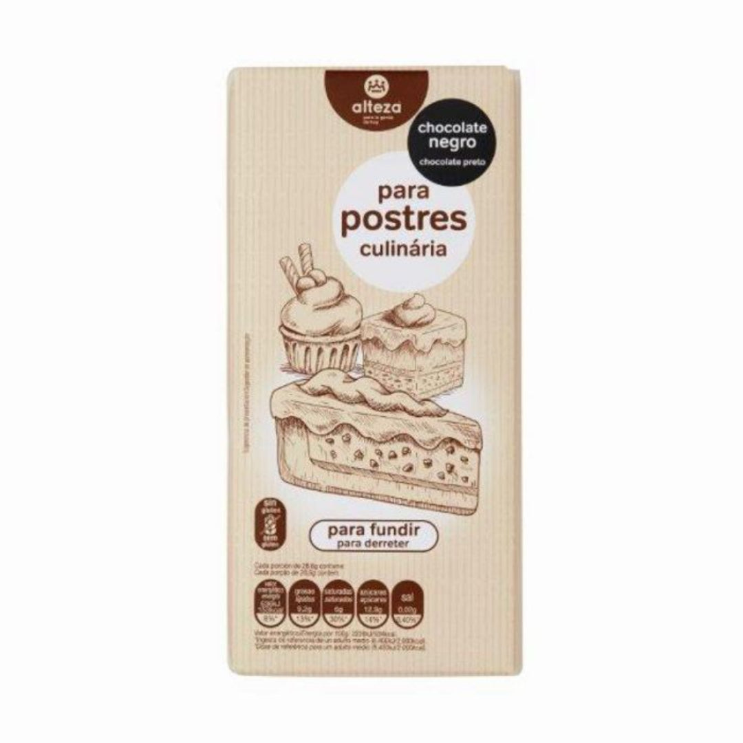 CHOCOLATE NEGRO POSTRES ALTEZA 200 GR HIJOS DE LUIS RODRIGUEZ, S.A.