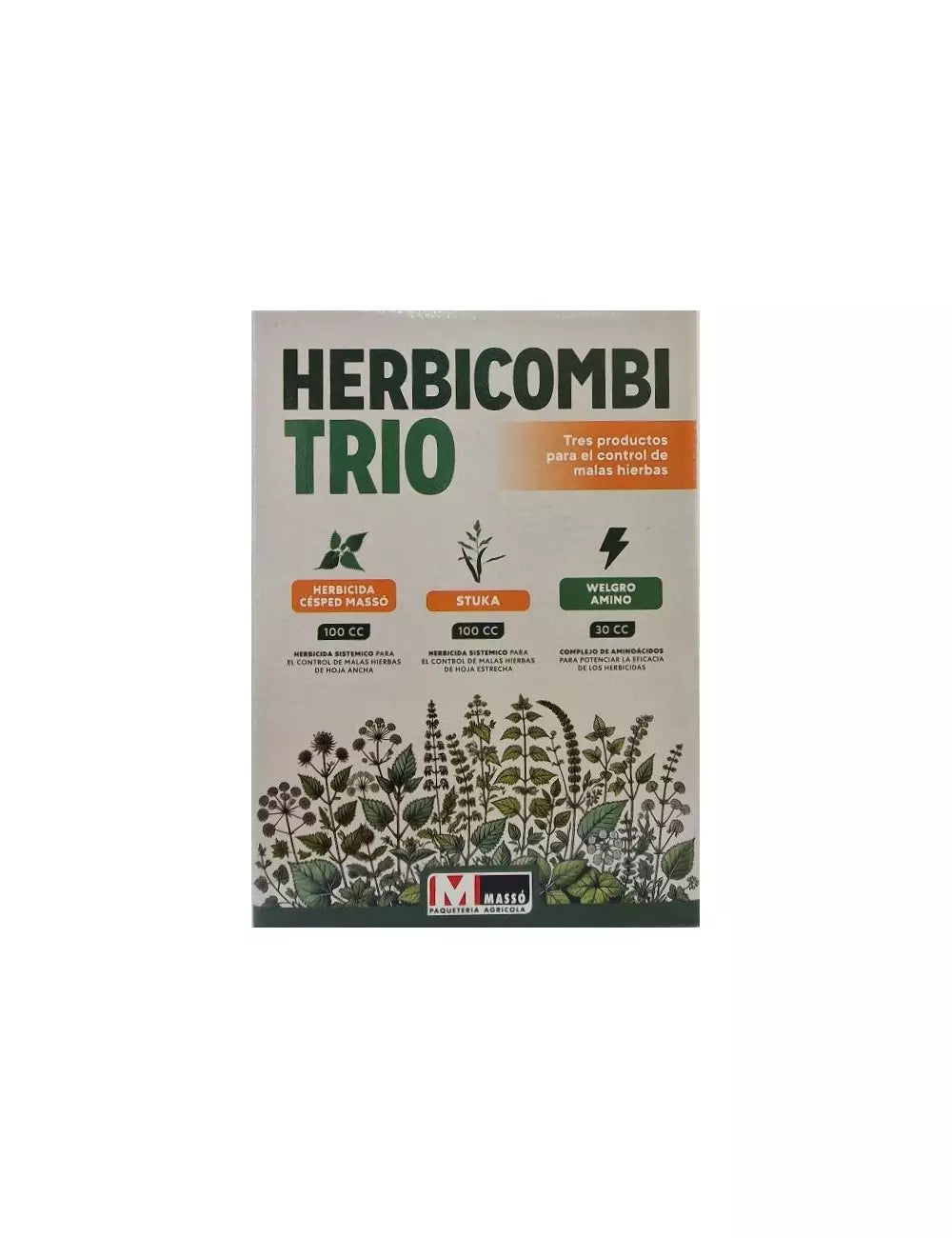 HERBICIDA SISTEMICO HERBICOMBI TRIO 100CC La Cooperativa