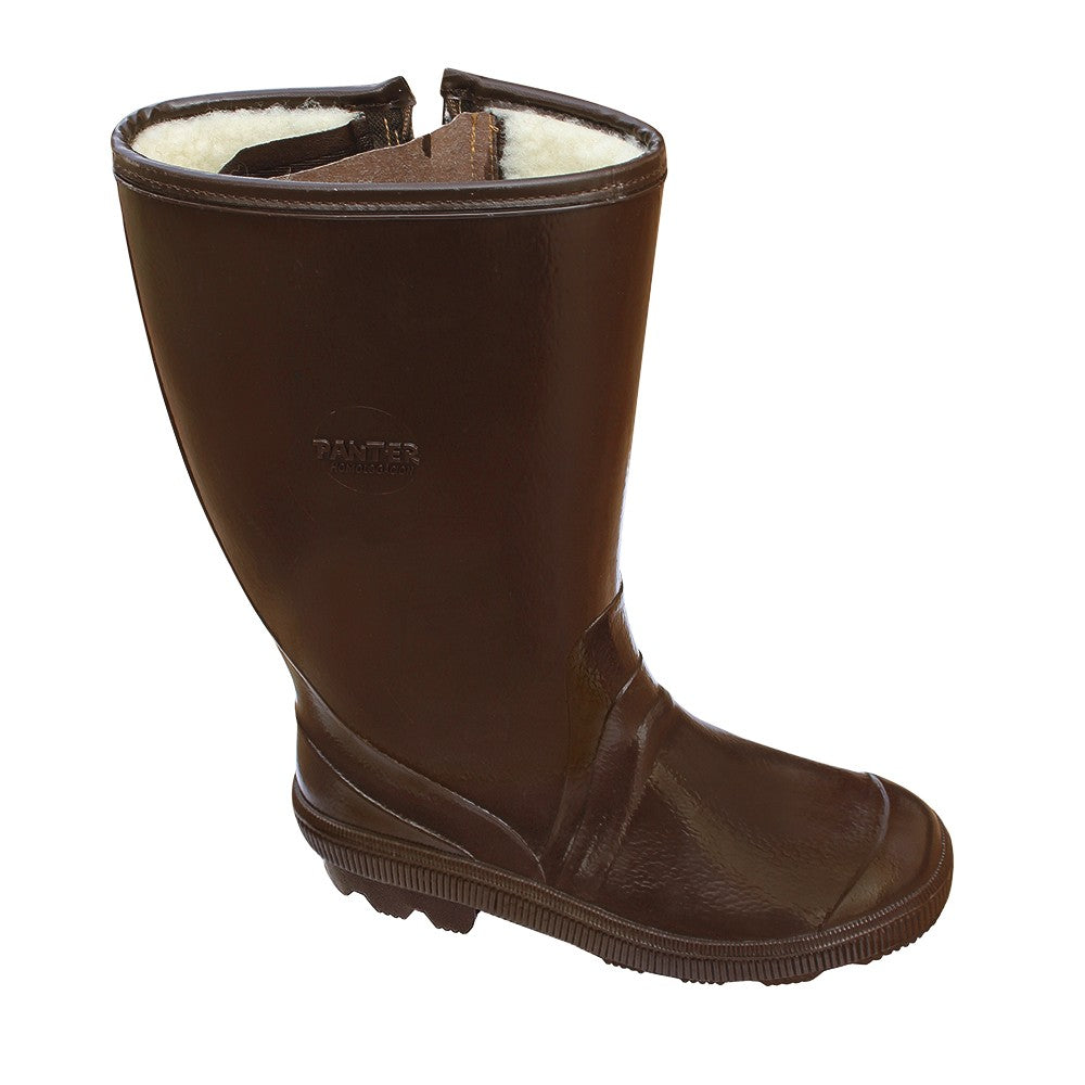 BOTA CHECA MARRON