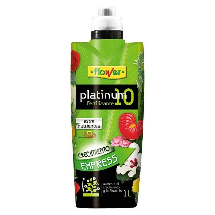 Fertilizante para jardín líquido Platinum 10 FLOWER 1L - La Cooperativa