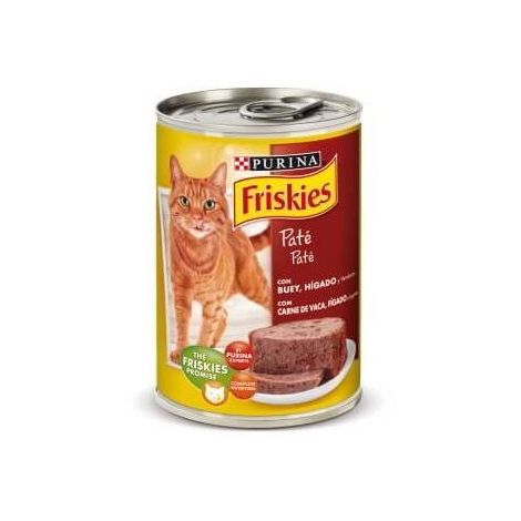 Alimento húmedo para gatos adultos FRISKIES Buey e hígado 400G