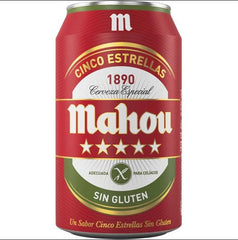 Cerveza MAHOU Sin Glúten (6 x 33cl)