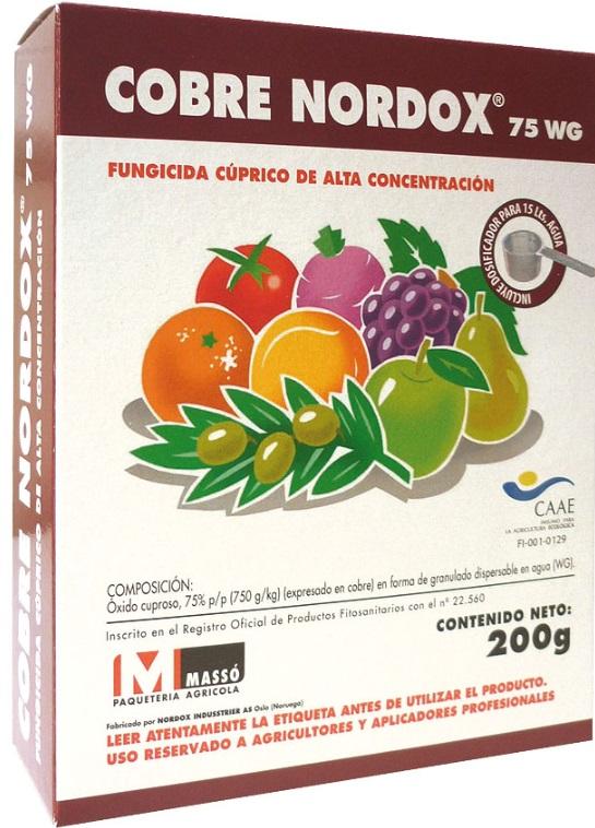 COBRE NORDOX 75WG 200GRS (JED) Lacooperativa