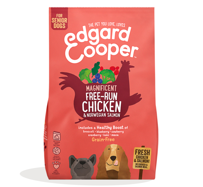 Alimento seco para perros senior Edgard and Cooper 2,5Kg - La Cooperativa