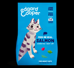 Alimento seco para gatos Edgard and Cooper. Sabor salmón 2kg