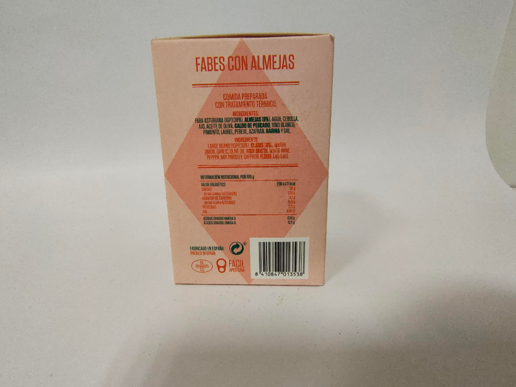 FABES CON ALMEJES REMO
