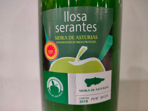 Sidra DOP LLosa Serantes. 6 botellas 70CL