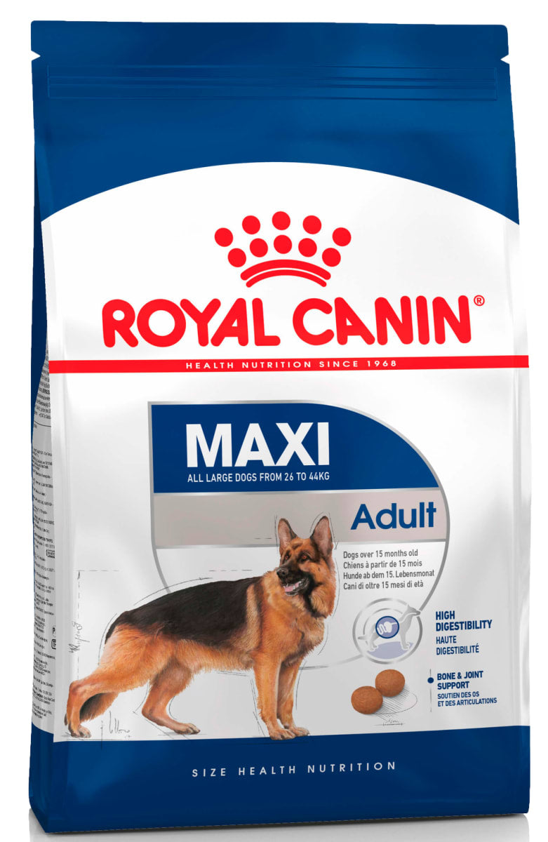 ALIMENTO SECO PARA PERROS ROYAL CANIN MAXI ADULTO 15KG ROYAL CANIN