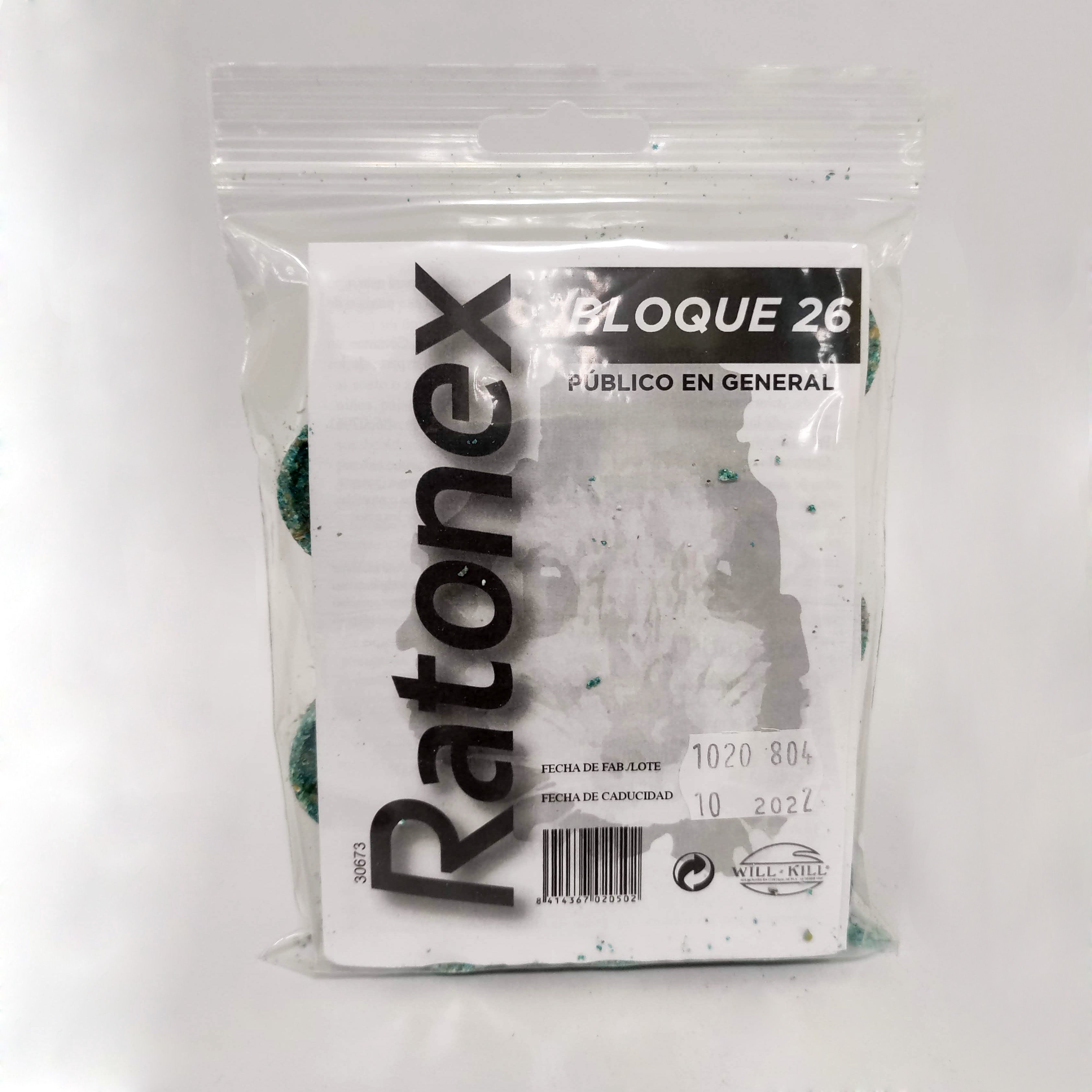 RATONEX en bloques (Bolsa de 12 bloques) GL